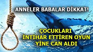 Mavi Balina Bir Can Daha Aldı, 12 Yaşında İntihar Etti