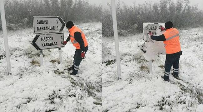 Tekirdağ'da Yılın İlk Kar Yağışı Başladı