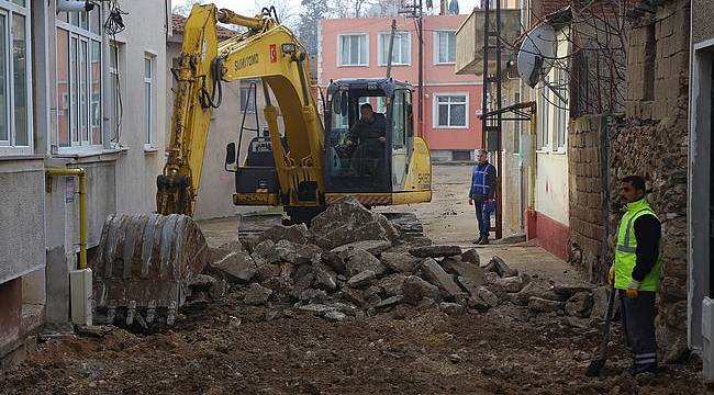 238 Cadde ve Sokağın Yenilenmesine Başlandı