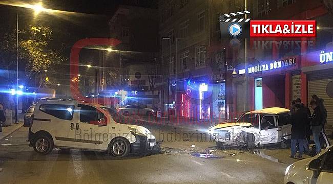 Hurdaya Dönen Araçtan Sağ Kurtuldu