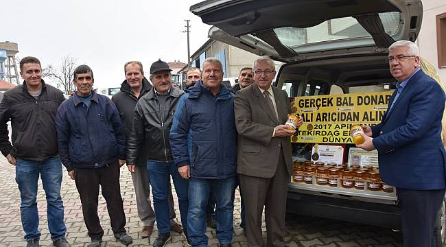Tekirdağ Büyükşehir Belediyesi’nin Arıcılık Desteği Ergene İlçesi İle Devam Etti
