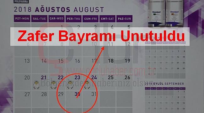 Türkiye'nin Önde Gelen İlaç Firmasından Skandal Takvim