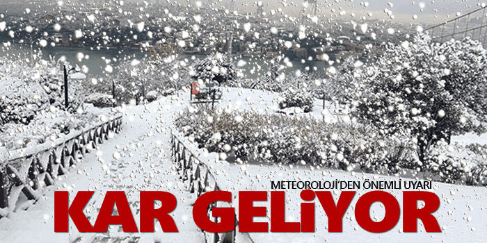 Beklenen Kar Sonunda Geliyor
