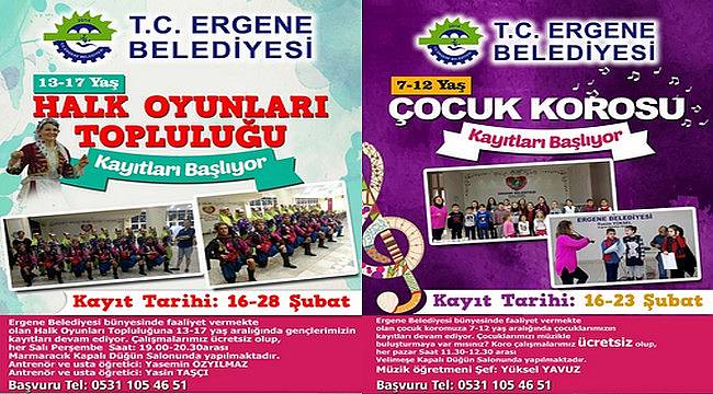 Ergene Belediyesi’nden Ücretsiz Kurslar