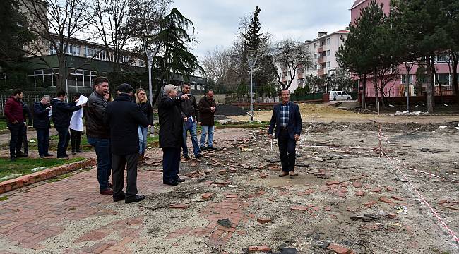 Atatürk Parkı'nda Çalışmalar Başladı