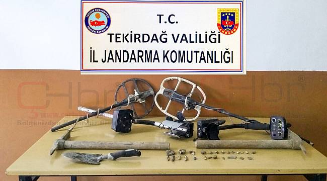 Definecilere Jandarma'dan Suçüstü