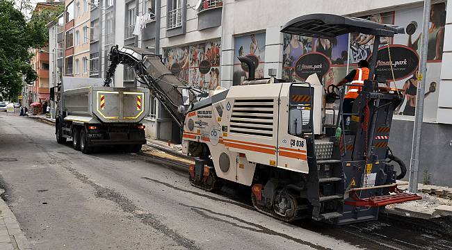 Asfalt Çalışmaları Devam Ediyor