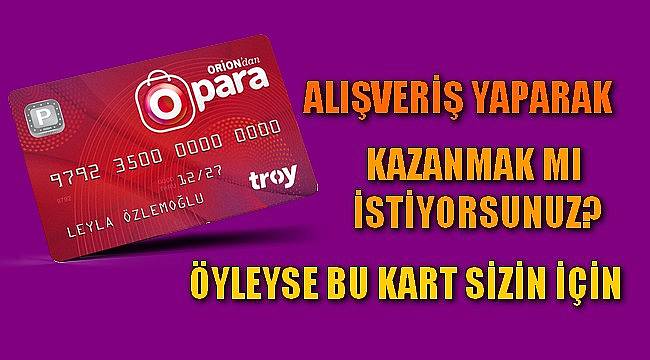 Orion'da Alışverişler Para Kazandıracak