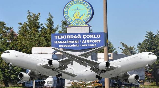 Yolcu Sayısı Artan Çorlu Havalimanı’nda Yeni Seferler Bekleniyor