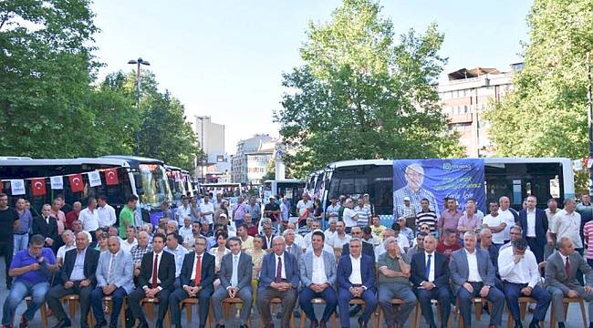 27 Adet Otobüs Vatandaşların Hizmetine Sunuldu