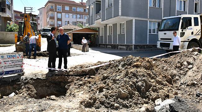 Başkan Sarıkurt "Arızanın Kaynağı Bulundu"