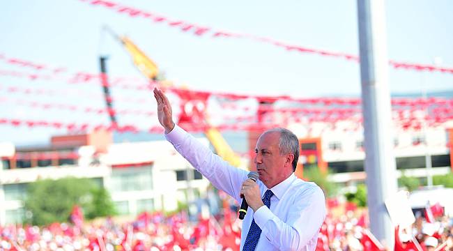 Muharrem İnce Çorlu'ya Geliyor