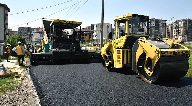 Üç Ayda 12 Bin Ton Asfalt Serdik