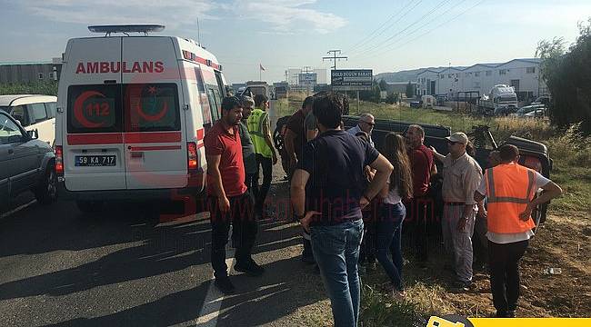 Yoldan Çıkan Jeep Takla Attı, 5 Yaralı