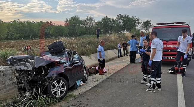 Katliam Gibi Kaza, 3 Ölü 1 Ağır Yaralı