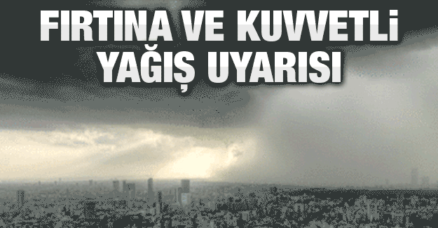 Meteorolojiden Son Dakika Uyarısı