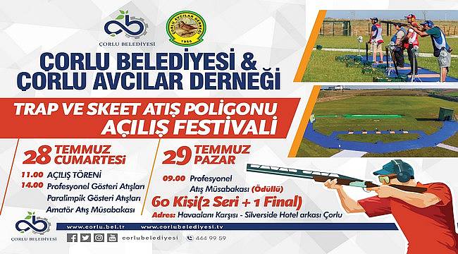 Trap &amp; Skeet Atış Poligonumuz Açılıyor