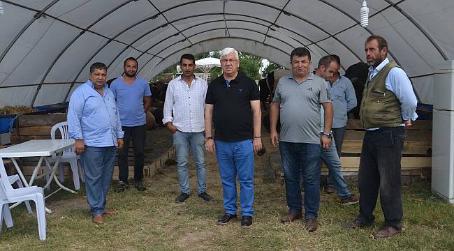 Başkan Yüksel Kurban Kesim Merkezinde İncelemelerde Bulundu