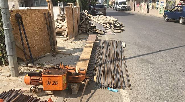 Zabıta Ekiplerinden Güvenliği Hiçe Sayan İnşaatlara Yaptırım