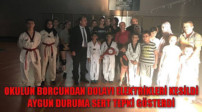Aygun, "Milli Sporcular Mum Işığında Antrenman Yapıyor"