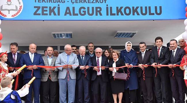 Başkan Albayrak Zeki Algur İlkokulu Açılış Törenine Katıldı