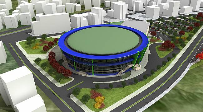 Çorlu Spor Kompleksi İnşaatı Devam Ediyor