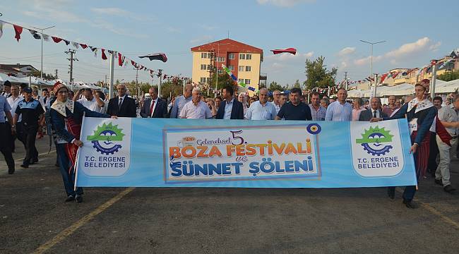 Ergene'de Geleneksel 5.Boza Festivali ve Sünnet Şöleni Kutlandı