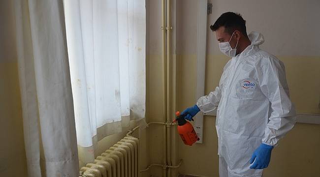 Ergene’de Okullar Dezenfekte Edildi