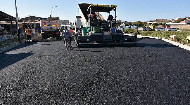 Hayrabolu Sanayi Çarşısı Yolunda Asfalt Çalışmaları Tamamlandı