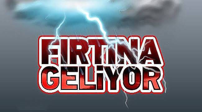 Pazar Gününe Dikkat Kuvvetli Fırtına Geliyor