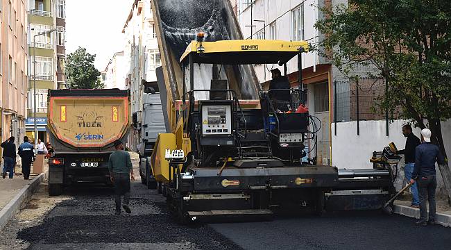 Asfalt Serim Çalışmaları Devam Ediyor