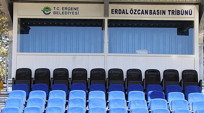 Basın Tribününe Erdal Özcan’ın Adı Verildi