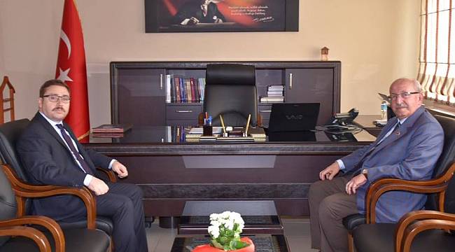 Başkan Kadir Albayrak’tan Muratlı Kaymakamı’na Ziyaret