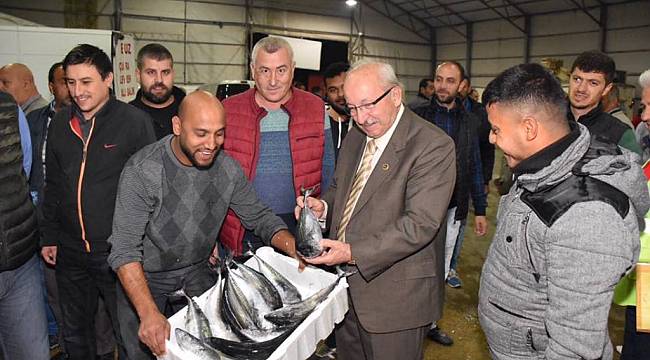 Başkan Kadir Albayrak’tan Süleymanpaşalı Balıkçılara Ziyaret