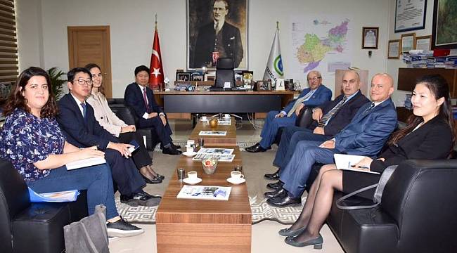 Kore Cumhuriyeti Başkonsolosu’ndan Başkan Kadir Albayrak’a Ziyaret