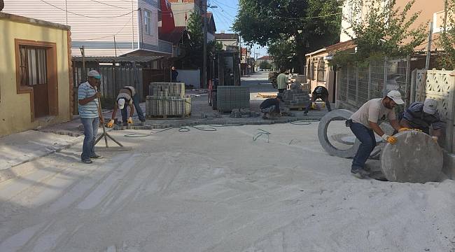 Namık Kemal Caddesi Parke Taş Oldu