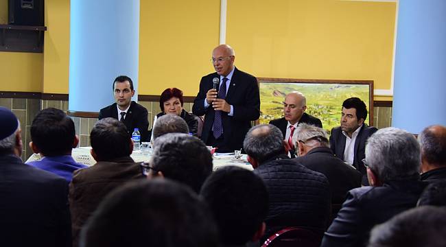 Başkan Eşkinat Halk Buluşmalarında Çınarlı Mahallesi Sakinleri ile Bir Araya Geldi