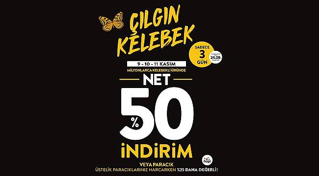 Boyner’in “Çılgın Kelebek” Alışveriş Şenliği Başlıyor