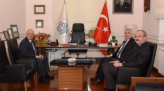 Başkan Eşkinat yeni Tekirdağ Valisi Aziz Yıldırım’ı Makamında Ağırladı