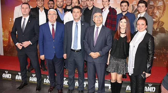 Başkan Yüksel “AND, Geçmişin Bedeli” Adlı Sinema Filminin Galasına Katıldı