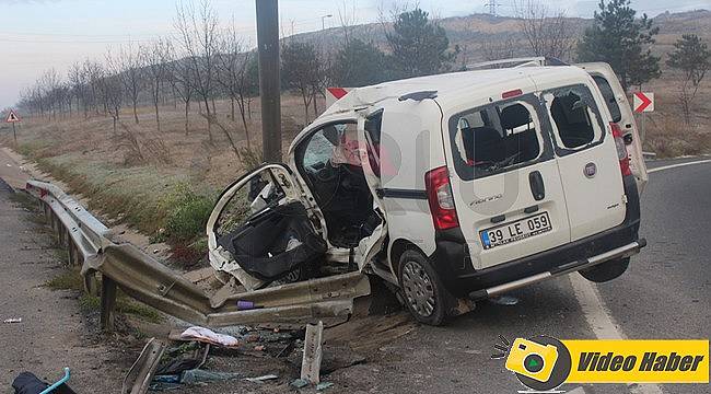 Gizli Buzlanma Kazaya Neden oldu, 1 Ağır Yaralı