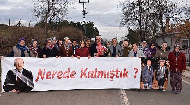 Başkan Kadir Albayrak'a Vatandaşlardan Sevgi Seli