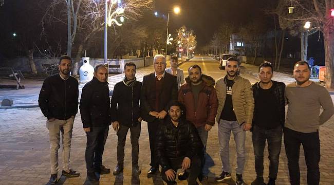 Başkan Yüksel Yeni Yılı Vatandaşlarıyla Birlikte Kutladı