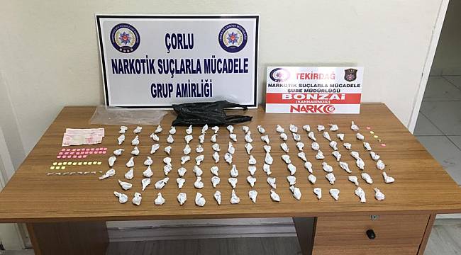 Çorlu Polisi Uyuşturucu Satıcılarına Göz Açtırmıyor