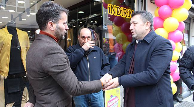 Cumhur İttifakının Adayı Serkan Erçili Hız Kesmeden Çalışıyor