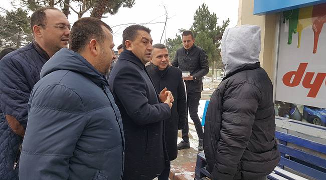 Erçili Yeni Sanayi Esnafını Ziyaret Etti