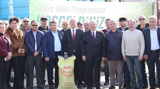 Ergenemizde Gübre Atma Programı Düzenlendi