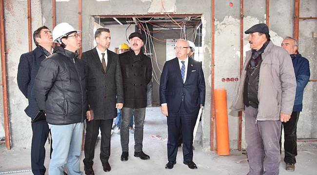 Şarköy Cemevi Tamamlanma Aşamasında