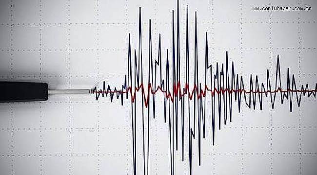 5.4'lik Deprem Tekirdağ'dan Hissedildi
