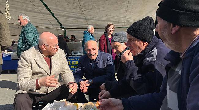 Eşkinat, Pazarcıların Sofrasına Konuk Oldu